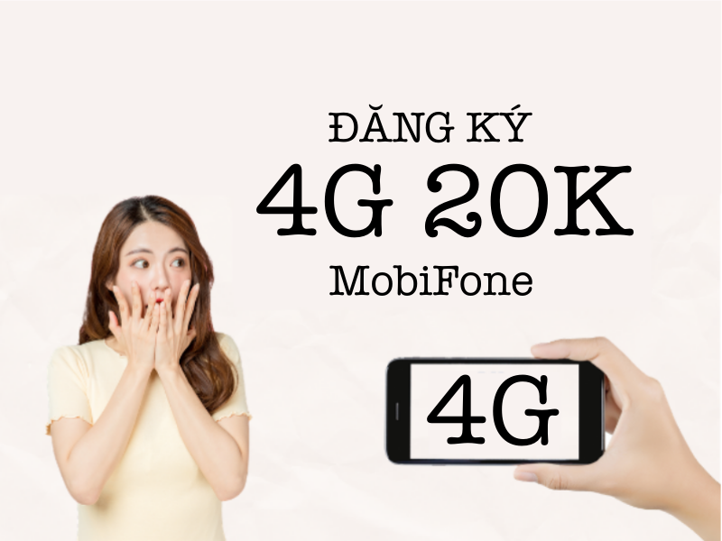 Các gói cước và ưu đãi đặc biệt kèm theo sim Mobifone 20k