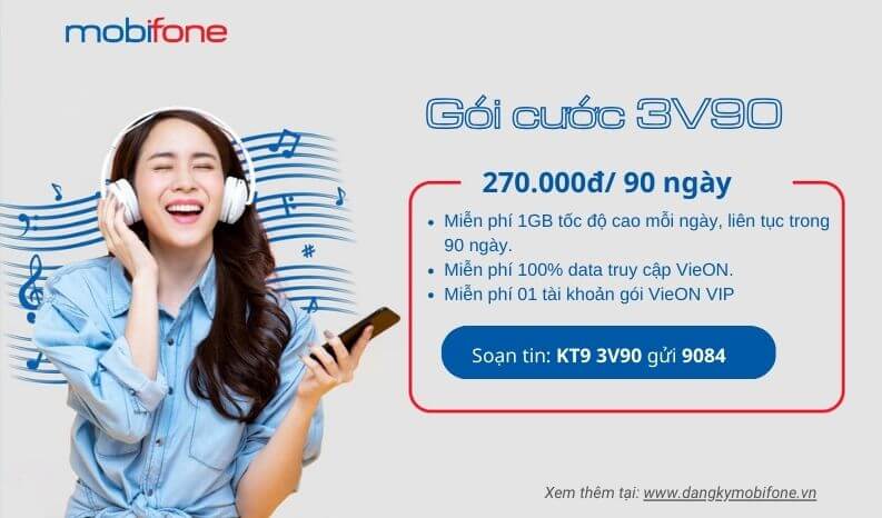 Hướng dẫn chi tiết cách đăng ký gói VieON Mobifone