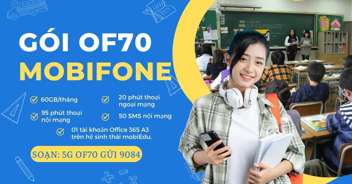 Kiểm tra và quản lý gói OF70 Mobifone