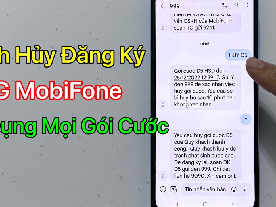 Những lưu ý quan trọng khi sử dụng gói G1 MobiFone