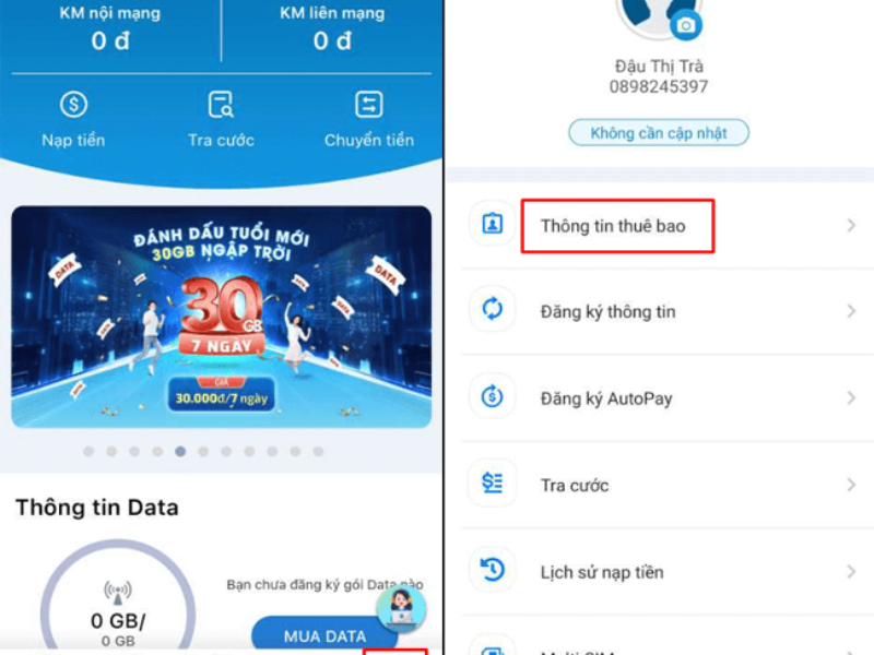 Những lưu ý quan trọng khi thay đổi thông tin thuê bao Mobifone