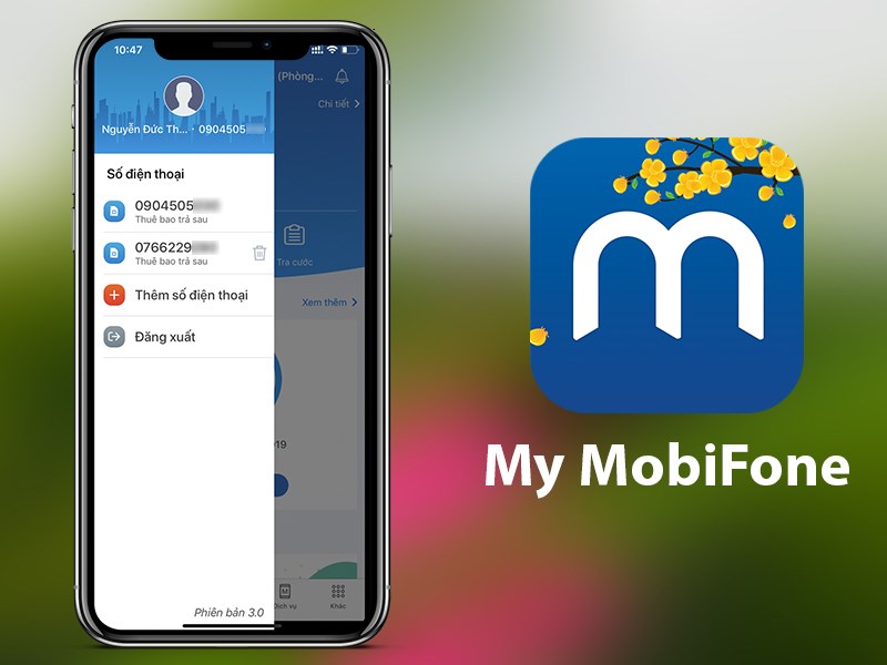 Quản lý tài khoản MVF MobiFone qua ứng dụng My MobiFone