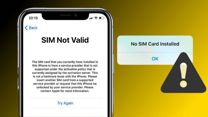 Tìm hiểu về tình trạng sim không hợp lệ Mobifone và nguyên nhân