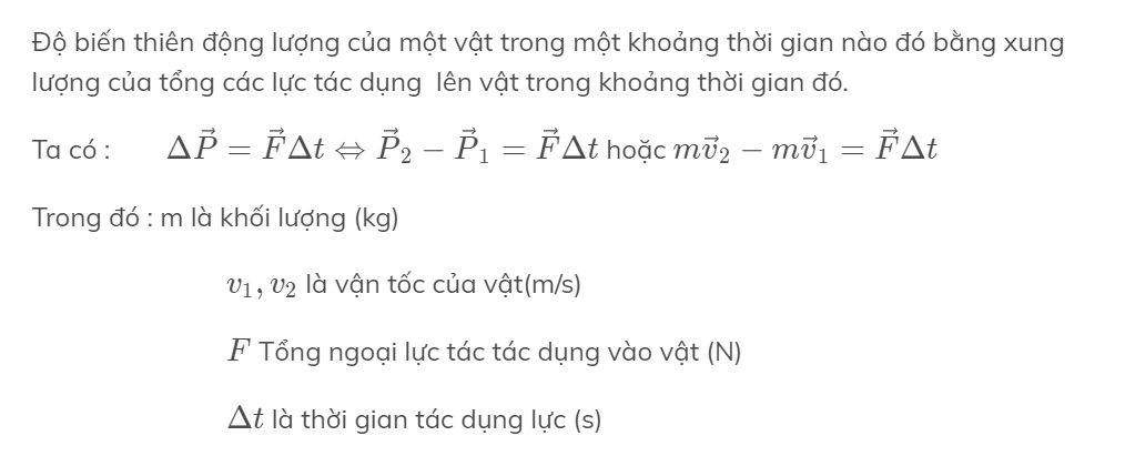 Các định luật bảo toàn trong va chạm mềm