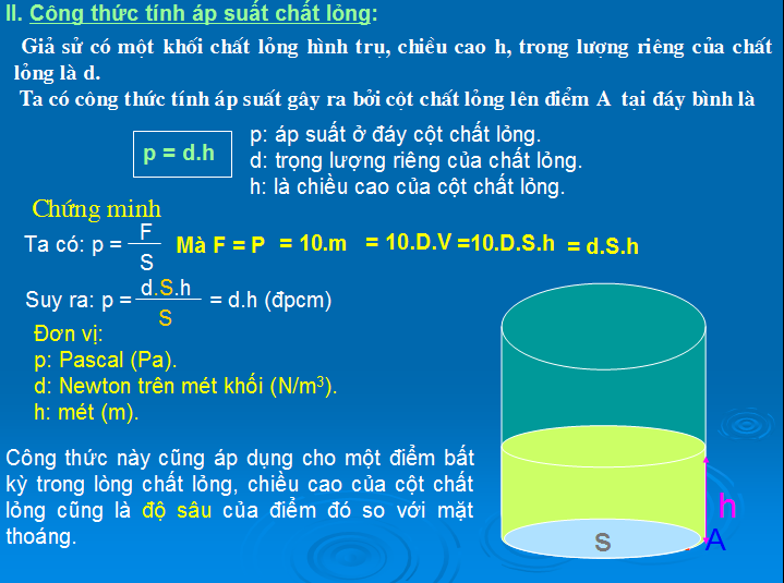 Cách áp dụng công thức tính độ cao h trong thực tế