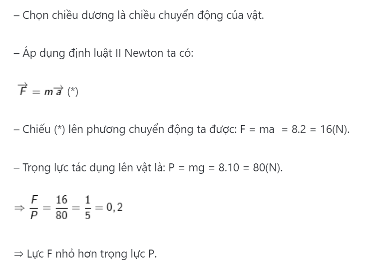 Công thức định luật 3 Newton