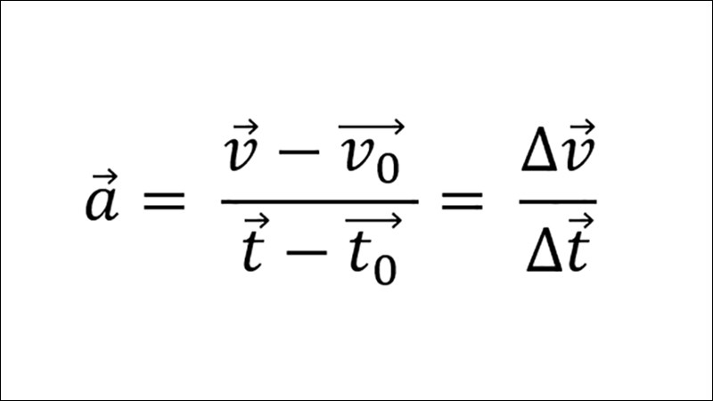 Ứng dụng công thức gia tốc trung bình trong thực tế