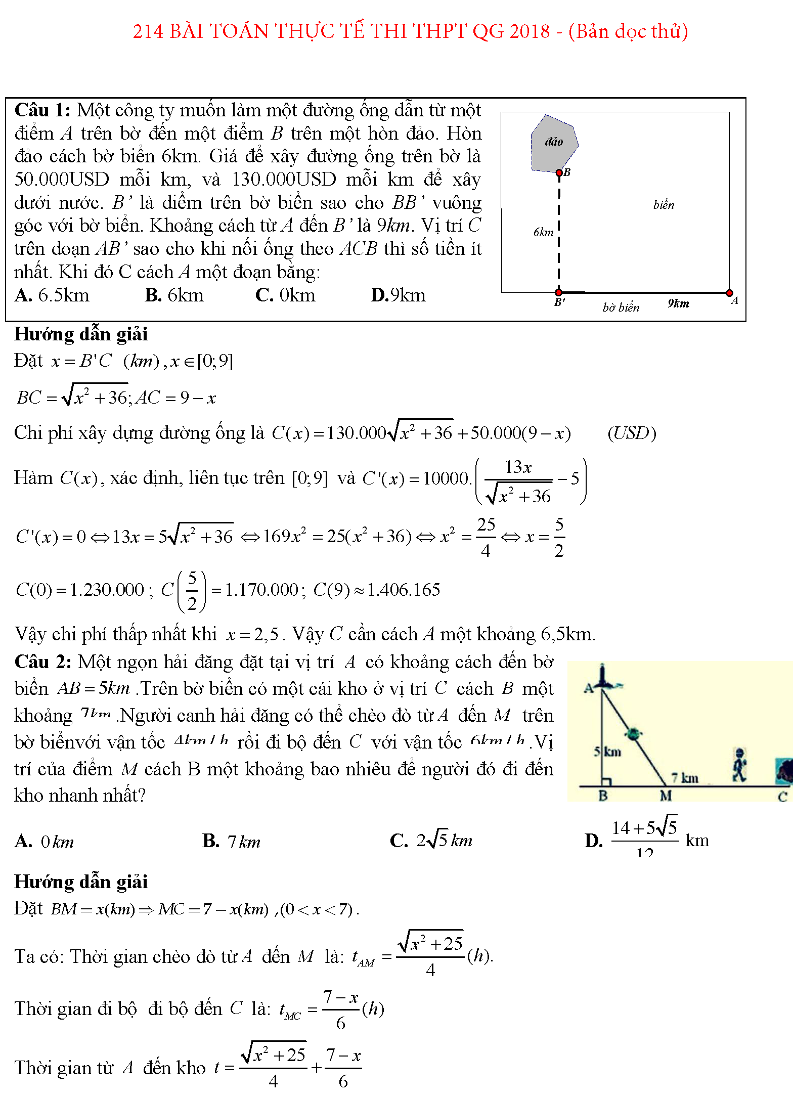 Ứng dụng công thức tính công trong các bài toán thực tế