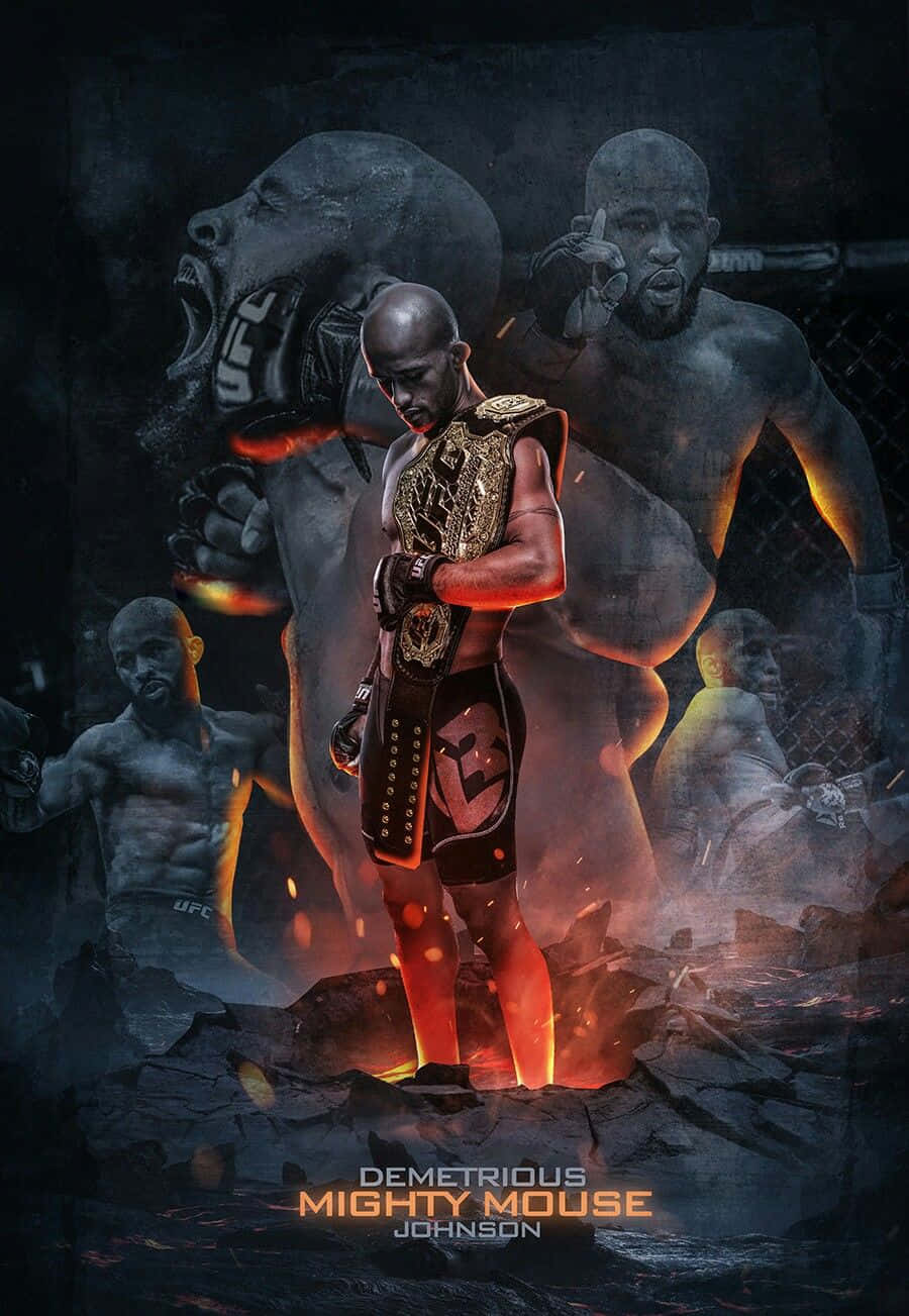 Fast-paced Demetrious Johnson Wallpaper For Your Screen