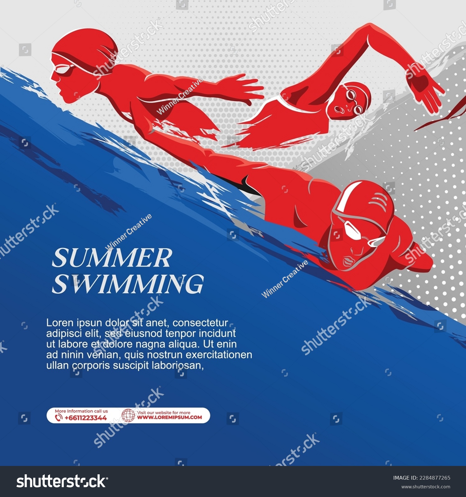 Swim Team Posters Featuring 100+ Inspiring Designs