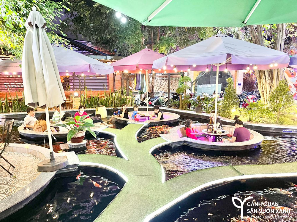 Top 6: Đảo Koi Coffee Garden