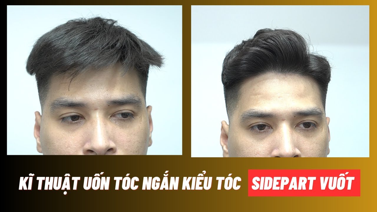 hướng dẫn chăm sóc tóc side part ngắn