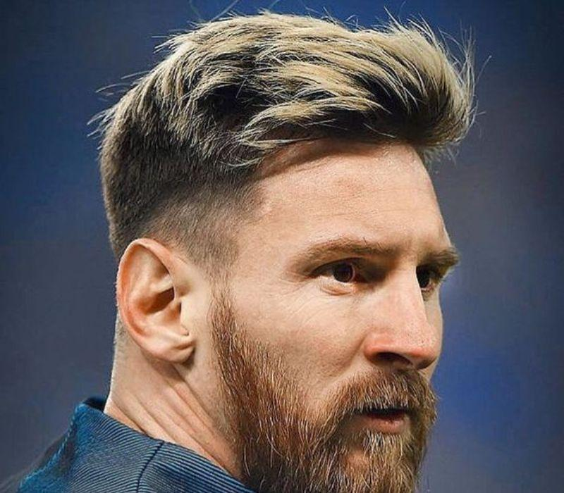 kiểu tóc Messi cho nam