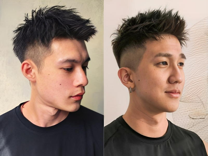 kiểu tóc nam quiff