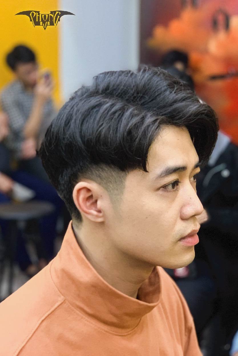 kiểu tóc side part ngắn 0018