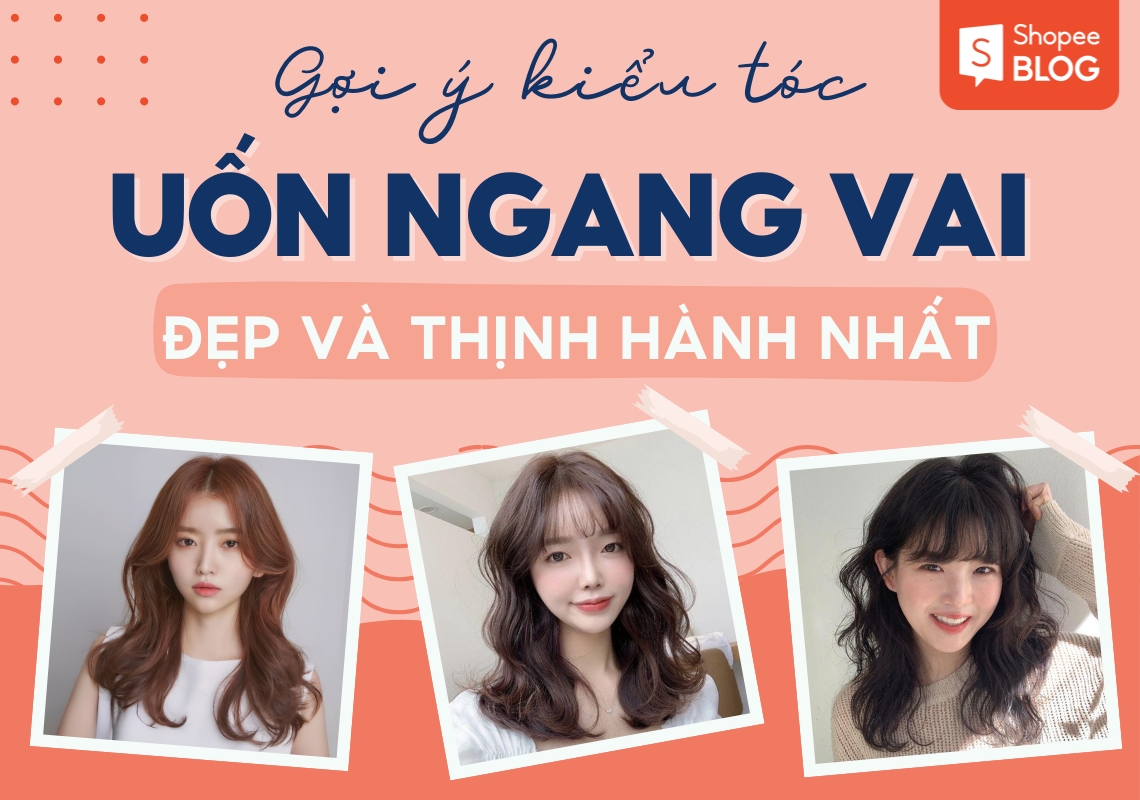 kiểu tóc uốn ngang vai 0019