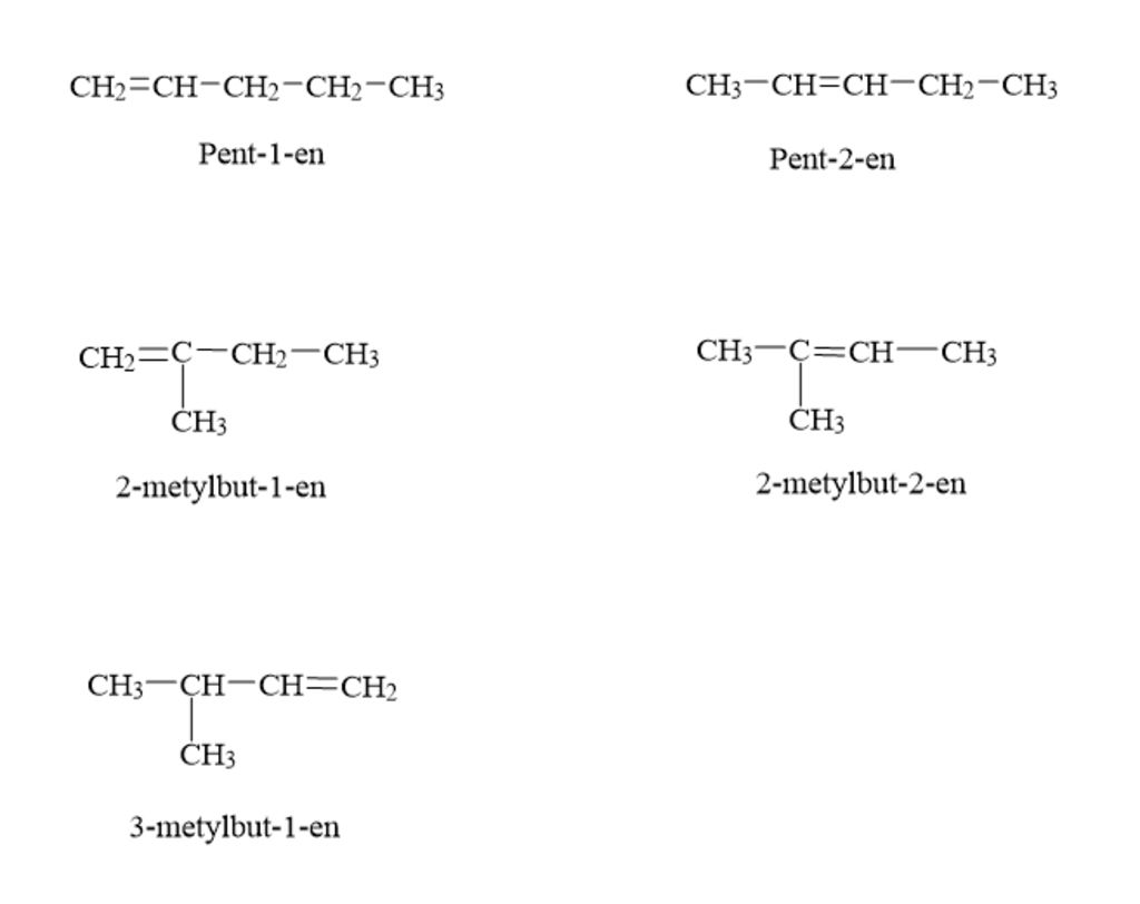Các dạng đồng phân của C5H10 và cách viết công thức