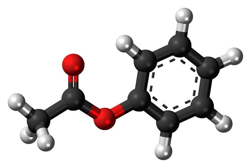 Cấu tạo và đặc điểm phân tử phenyl axetat