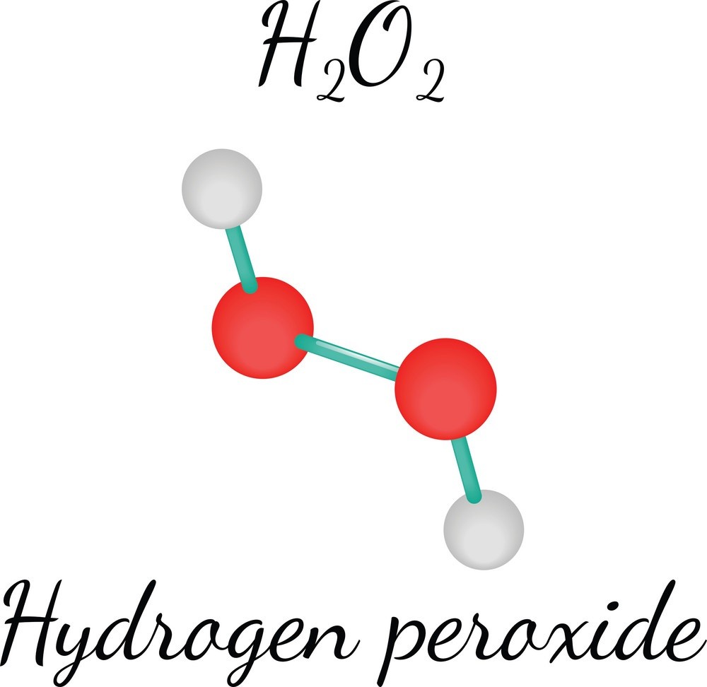 Cấu trúc phân tử và liên kết trong H2O2