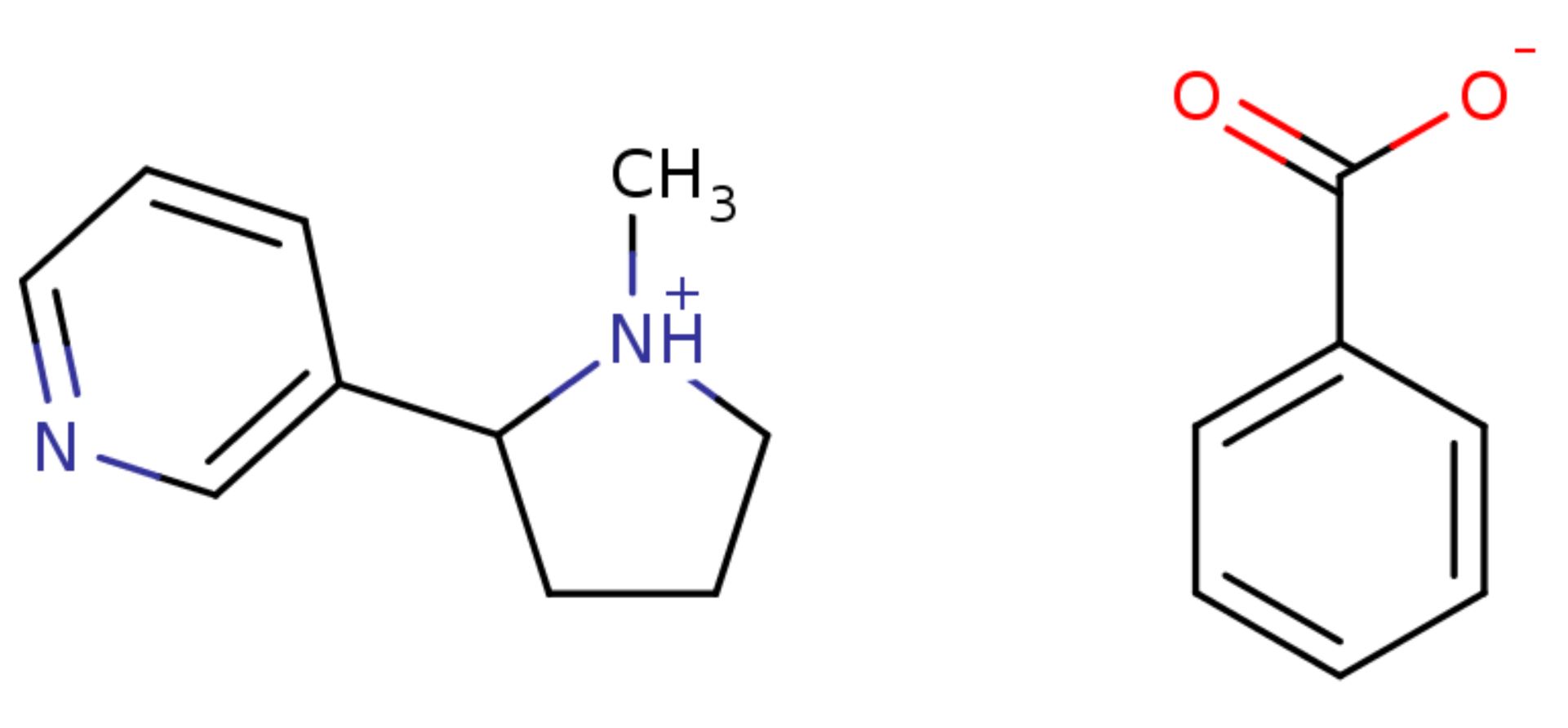 Công thức nicotine và cấu trúc phân tử